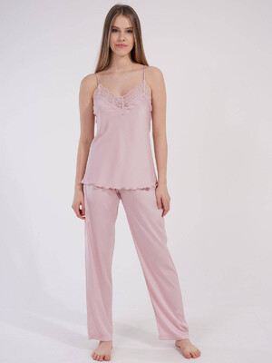 Купить Шелковая пижама с брюками VIENETTA SATEEN 1612024999 в Украина