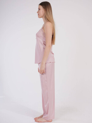 Купить Шелковая пижама с брюками VIENETTA SATEEN 1612024999 в Украина в Lingerie.ua - Одяг для дому та відпочинку, Фото 2