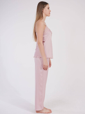 Купить Шелковая пижама с брюками VIENETTA SATEEN 1612024999 в Украина в Lingerie.ua - Одяг для дому та відпочинку, Фото 4