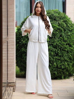 Купить Шелковый костюм с брюками палаццо LINGERIE 170660 в Украина в Lingerie.ua - Одяг для дому та відпочинку, Фото 2