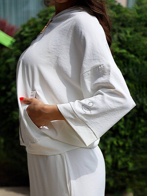 Купить Шелковый костюм с брюками палаццо LINGERIE 170660 в Украина в Lingerie.ua - Одяг для дому та відпочинку, Фото 6