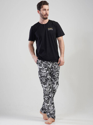 Купить Хлопковая мужская пижама VIENETTA MAN 1114021227 в Украина в Lingerie.ua - Одяг для дому та відпочинку, Фото 5