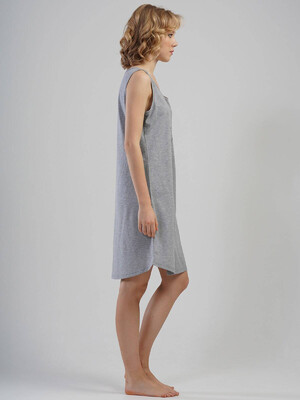 Купить Хлопковая ночная сорочка без рукавов VIENETTA 1115480000 в Украина в Lingerie.ua - Одяг для дому та відпочинку, Фото 3