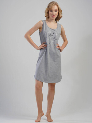 Купить Хлопковая ночная сорочка без рукавов VIENETTA 1115480000 в Украина в Lingerie.ua - Одяг для дому та відпочинку, Фото 6