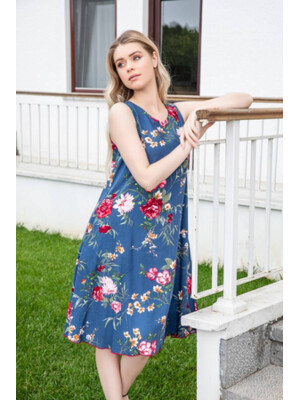 Купить Сарафан летний COCOON J2-2019 с цветочным принтом в Украина в Lingerie.ua - Одяг для дому та відпочинку, Фото 1