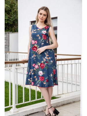 Купить Сарафан летний COCOON J2-2019 с цветочным принтом в Украина в Lingerie.ua - Одяг для дому та відпочинку, Фото 3