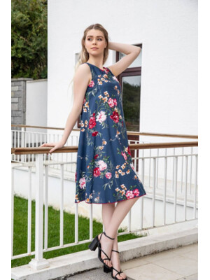 Купить Сарафан летний COCOON J2-2019 с цветочным принтом в Украина в Lingerie.ua - Одяг для дому та відпочинку, Фото 4