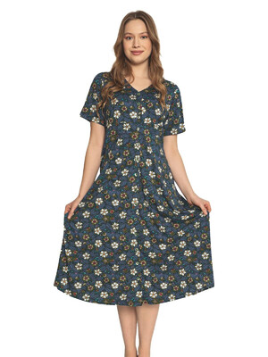 Халат из модала с коротким рукавом INTENSIVE 22265 