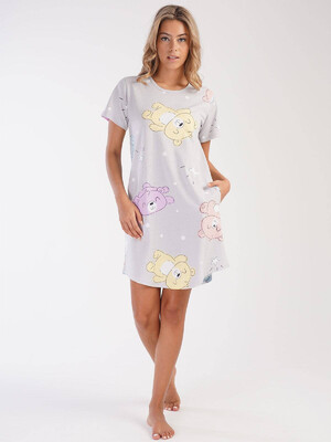 Купить Хлопковая ночная сорочка с принтом VIENETTA 2121931510 в Украина в Lingerie.ua - Одяг для дому та відпочинку, Фото 7