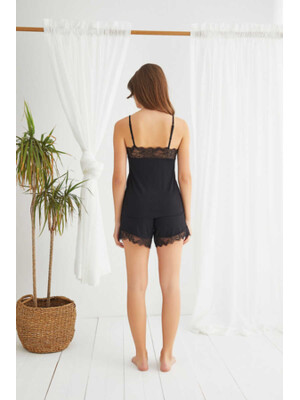 Купить Пижама из вискозы с кружевом SEVIM 13573 в Украина в Lingerie.ua - Одяг для дому та відпочинку, Фото 3