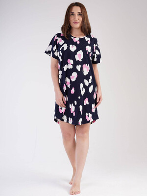 Купить Хлопковая туника с принтом VIENETTA 2122062749 в Украина в Lingerie.ua - Одяг для дому та відпочинку, Видео