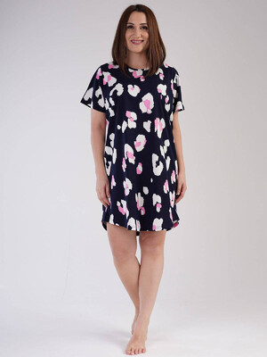 Купить Хлопковая туника с принтом VIENETTA 2122062749 в Украина в Lingerie.ua - Одяг для дому та відпочинку, Фото 2