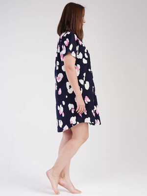 Купить Хлопковая туника с принтом VIENETTA 2122062749 в Украина в Lingerie.ua - Одяг для дому та відпочинку, Фото 3