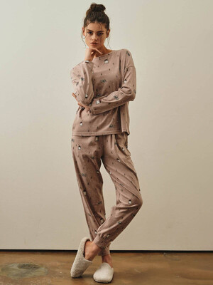 Купить Хлопковая пижама с брюками HAYS 27306 в Украина в Lingerie.ua - Одяг для дому та відпочинку, Фото 1