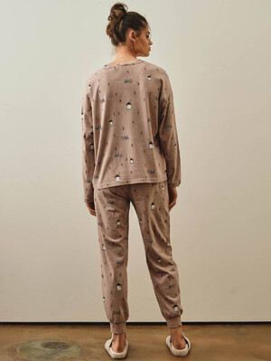 Купить Хлопковая пижама с брюками HAYS 27306 в Украина в Lingerie.ua - Одяг для дому та відпочинку, Фото 3