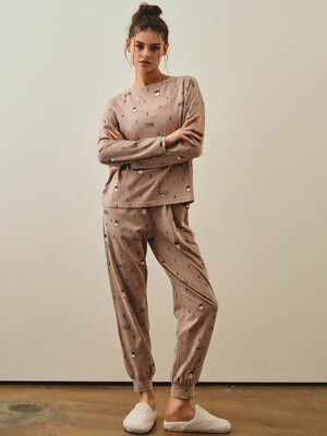 Купить Хлопковая пижама с брюками HAYS 27306 в Украина в Lingerie.ua - Одяг для дому та відпочинку, Фото 15