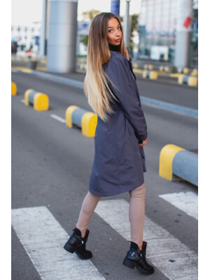 Купить Плащ на молнии с капюшоном LINGERIE 170371 в Украина в Lingerie.ua - Одяг для дому та відпочинку, Фото 6