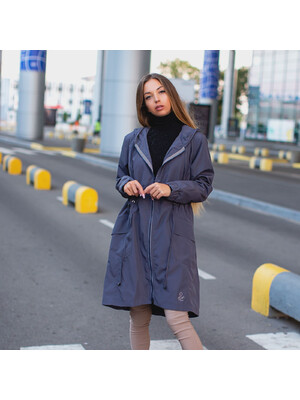 Купить Плащ на молнии с капюшоном LINGERIE 170371 в Украина в Lingerie.ua - Одяг для дому та відпочинку, Фото 4