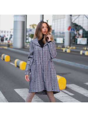 Купить Плащ на молнии с капюшоном LINGERIE 170371 в Украина в Lingerie.ua - Одяг для дому та відпочинку, Фото 13