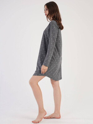 Купить Трикотажная туника с длинным рукавом VIENETTA 3051551858 в Украина в Lingerie.ua - Одяг для дому та відпочинку, Фото 2