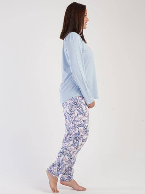 Купить Хлопковая пижама с длинным рукавом VIENETTA 3031990557 в Украина в Lingerie.ua - Одяг для дому та відпочинку, Фото 2