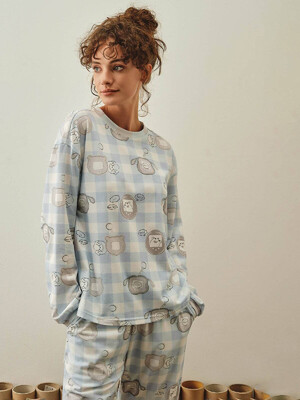 Купить Хлопковая пижама с брюками HAYS 27169 в Украина в Lingerie.ua - Одяг для дому та відпочинку, Фото 14