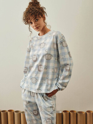 Купить Хлопковая пижама с брюками HAYS 27169 в Украина в Lingerie.ua - Одяг для дому та відпочинку, Фото 9