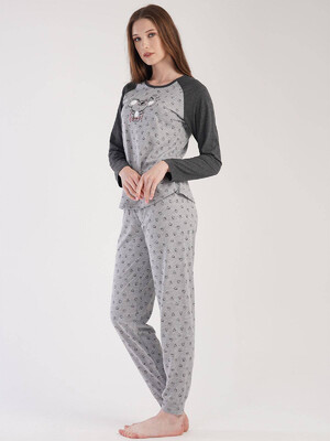 Купить Хлопковый комплект с брюками VIENETTA 3041361848 в Украина в Lingerie.ua - Одяг для дому та відпочинку, Фото 2