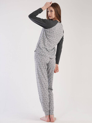 Купить Хлопковый комплект с брюками VIENETTA 3041361848 в Украина в Lingerie.ua - Одяг для дому та відпочинку, Фото 6