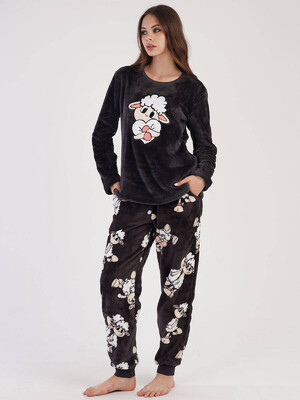 Купить Плюшевая теплая пижама VIENETTA 3030790231 в Украина в Lingerie.ua - Одяг для дому та відпочинку, Фото 2