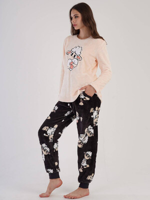 Купить Плюшевая теплая пижама VIENETTA 3030790231 в Украина в Lingerie.ua - Одяг для дому та відпочинку, Фото 4