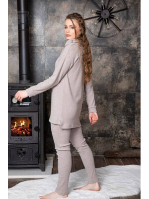 Купить Кашемировый костюм с легенсами MISSENDO U6731 в Украина в Lingerie.ua - Одяг для дому та відпочинку, Фото 2