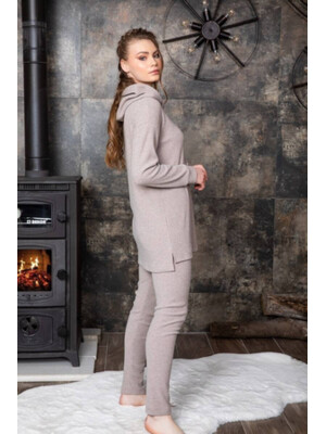 Купить Кашемировый костюм с легенсами MISSENDO U6731 в Украина в Lingerie.ua - Одяг для дому та відпочинку, Фото 4