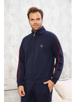 Купить Хлопковый костюм с кофтой на молнии HALLMARK U-39503 в Украина в Lingerie.ua - Одяг для дому та відпочинку, Фото 4