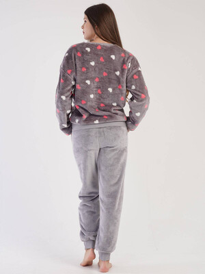 Купить Плюшевый теплый домашний костюм VIENETTA 3051240254 в Украина в Lingerie.ua - Одяг для дому та відпочинку, Фото 3