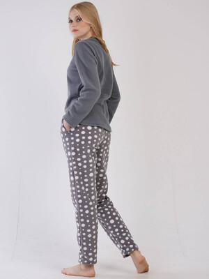 Купить Флисовый костюм с брюками VIENETTA 3031740158 в Украина в Lingerie.ua - Одяг для дому та відпочинку, Фото 2