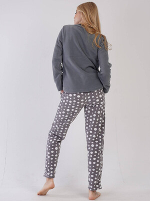 Купить Флисовый костюм с брюками VIENETTA 3031740158 в Украина в Lingerie.ua - Одяг для дому та відпочинку, Фото 3