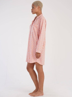 Купить Трикотажный халат-рубашка VIENETTA 3051593414 в Украина в Lingerie.ua - Одяг для дому та відпочинку, Фото 6