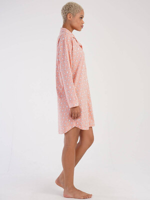 Купить Трикотажный халат-рубашка VIENETTA 3051593414 в Украина в Lingerie.ua - Одяг для дому та відпочинку, Фото 8