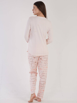 Купить Хлопковый комплект с длинным рукавом VIENETTA 3041420072 в Украина в Lingerie.ua - Одяг для дому та відпочинку, Фото 5