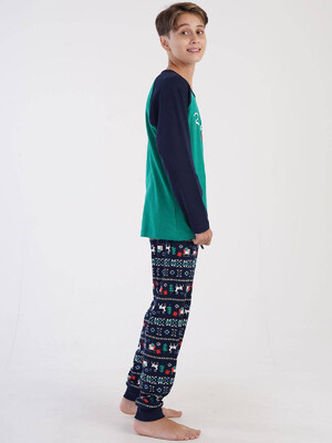 Купить Хлопковый комплект с длинным рукавом VIENETTA KIDS 3041325227 в Украина в Lingerie.ua - Одяг для дому та відпочинку, Фото 5