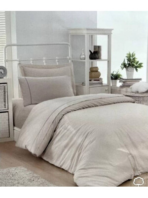 Купить Комплект постельного белья двуспальный Maison D'or Lines Stripes Natural в Украина в Lingerie.ua - Одяг для дому та відпочинку, Фото 2