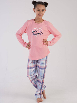 Купить  Пижама с брюками в клетку VIENETTA KIDS 3032040364 в Украина в Lingerie.ua - Одяг для дому та відпочинку, Фото 6