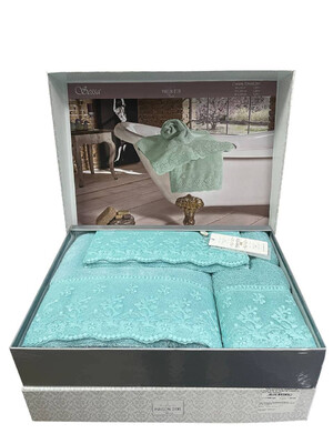 Купить НАБОР БАМБУКОВЫХ ПОЛОТЕНЕЦ MAISON D`OR Sessa  в Украина в Lingerie.ua - Одяг для дому та відпочинку, Фото 4