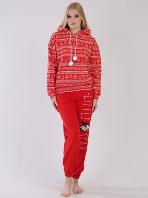 Флисовый костюм с худи VIENETTA 3052070163