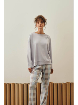 Купить Хлопковая пижама с брюками HAYS 27170 в Украина в Lingerie.ua - Одяг для дому та відпочинку, Фото 1