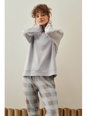 Купить Хлопковая пижама с брюками HAYS 27170 в Украина в Lingerie.ua - Одяг для дому та відпочинку, Фото 14