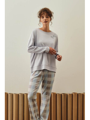 Купить Хлопковая пижама с брюками HAYS 27170 в Украина в Lingerie.ua - Одяг для дому та відпочинку, Фото 11