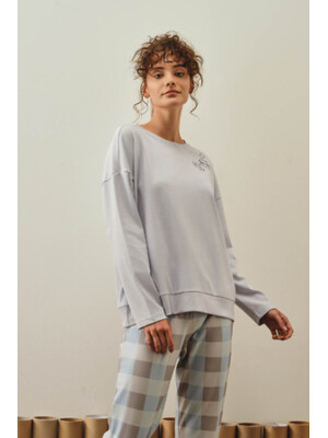 Купить Хлопковая пижама с брюками HAYS 27170 в Украина в Lingerie.ua - Одяг для дому та відпочинку, Фото 8