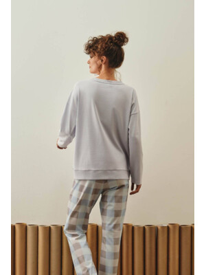 Купить Хлопковая пижама с брюками HAYS 27170 в Украина в Lingerie.ua - Одяг для дому та відпочинку, Фото 5